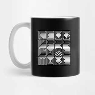 Fear Less Love More Design Mug